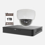[대성테크]올인원CCTV 210만 화소 실외 적외선 카메라 자가설치 씨씨티비 패키지 PK210402 : 대성-테크