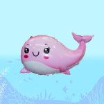[예쁨주의 지호] 바다풍선_귀욤 핑크 고래 : 예쁨주의 지호