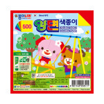 종이나라 양면색종이 20색 10매 30세트 색종이접기 준비물 색지 셋트 : 세종오피스몰