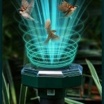 태양열 마우스 퇴치기 초음파 비둘기 퇴치망 그물망 까치 너구리  담장 울타리 실외기 조류 농장피해 창문 : Hug.Our.World