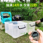 충전양수기 전기 펌프 모터 농업용 과수원 고압 지하수 충전식 야채 워터 펌프 야외 급수 인공물 급수 기계 농업 관개 펌프 대 흐름 우물 물 자체... 