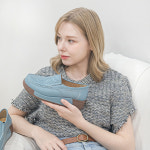 올리 소가죽 애니 펀칭 컴포트슈즈 5cm [공 식 판 매] 키높이 컴포트화 효도화 : 올리