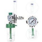 산소게이지 압력계 흡입기 유량계 압력조절기 3X G5814 10LMin Oxygen Pressure Regulator O2 Reducing Valve Flow Meter For I... 