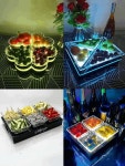 LED 플레이팅 접시 클럽 바 술집 과일접시 안주 그릇 : 봉봉창꼬