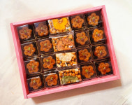 정담은 꽃 약과 어여쁜 오란다 장인 수제 한과 강정 선물세트 2번 : 정담은 전통간식