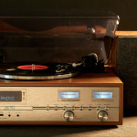 사운드룩  양방향 블루투스 올인원 빈티지 원목 턴테이블 세트 LP플레이어 오페라 OPERA : 사운드룩