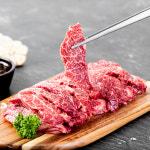 쫄깃한 한우 1등급 갈비살 200g : 삼대가족발