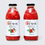 국내산 딸기로 만든 맛있는 수제 딸기청 600g 2병 since2013 : 웰빙스토리