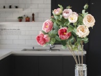 예쁜 피오니 조화 인테리어 데코용 포인트 장식 소품 : 슈퍼상점