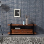 홈인테리어 신혼부부 수납 스틸 원목 거실장 수납장 가구 신혼부부인테리어 : 홈앤퍼니