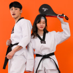 반티 태권도복 화이트 세트(띠포함) 코스프레 코스튬 할로윈 졸업사진 체육대회 : 디와이 코리아