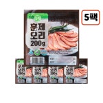 팜덕 슬라이스되어 간편한 다향 훈제오리 200g 5팩 아이들간식 술안주 : 79MALL