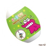 크레용 신짱 마이키링 짱구 젤리빈 복숭아맛 10g : 챔코