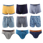 필굿 남성 남자 주니어 드로즈 팬티 세트 삼각 트렁크 사각 초등 중 고등학생 청소년 속옷 : 필굿속옷