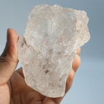 (MM32) 브라질산 천연 백수정 러프원석 290g / 루페우스 : 루페우스