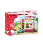 HK30122 헬로키티 미니카페 옥스포드 블럭 블록 선물 보드게임 만들기 조립 : 제이제이몰JJ