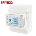 Din 레일 3 상 에너지 모니터 소비 전력계 kwh 전류계 RS485 Modbus 230/400V 5A : 러블리토토19