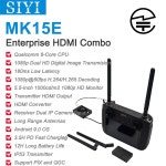 siyi mk15e 미니 hd 휴대용 라디오 시스템 송신기 원격 제어 5.5 컨트롤러 : 부라더 마켓