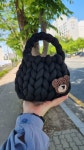 (diy키트) 곰돌이 그립톡/브로치 만들기  시골뜨개 뜨개그립톡 귀여운브로치만들기 : 시골뜨개