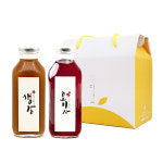 담아요 오미자청 일반설탕(국산유리병) 650g : 담아요