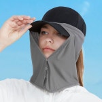 얼굴 썬가드 모자 햇빛가리개 골프 뒷목가리개 : 셀러엘