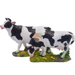 젖소 장식 조경 미니어처 정원소품 테라스꾸미기 야외 가드닝 홈 : 도토밤