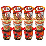 농심 소컵라면 12개(신라면소컵4+안성탕면4+오징어짬뽕소컵4) : 루나로라