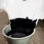 리코브 블랙 블랙 컬러 직물 염료 의류 리노베이션, 면 나일론 데님 아크릴 페인트, 20g : 코튼슈가