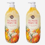 샤워메이트 옐로우 플라워 퍼퓸 바디워시 900ml X 2개 : 뷰티앤그루밍