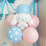 시나모롤 풍선 생일 파티 세트 산리오 생일파티 여아 : 파티러쉬