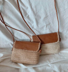 04522 여름 237 왕골 라탄 크로스백 밀짚가방 : 보헤미안래빗