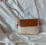 04522 여름 237 왕골 라탄 크로스백 밀짚가방 : 보헤미안래빗