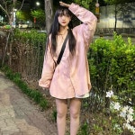 소프트 오버핏 셔츠 : 델라지니