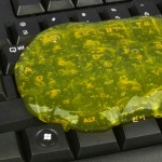 키보드 먼지제거젤리 청소슬라임 클리닝액체괴물 피시방 PC방 : 완두상점