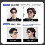SUNBRO change 103(B) 블루라이트 자외선차단 변색렌즈 : 이롬파트너스