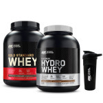 [군부대][+쉐이커] 하이드로웨이 1.64kg 초코 + 골드스탠다드웨이 2.27kg 초코 : 옵티멈뉴트리션