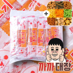 (4+1)대용량과자 회사 탕비실 사무실간식 인간사료 추억의 쫀디기 12g X 40입 : 까까대장