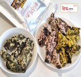 컬러 삼색 해바라기 부각 (50g 2팩) 수제 찹쌀 남원 전통 황소 김부각 김과자 : 황소 김부각