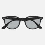 레이벤 뿔테 가벼운 그레이 틴트 선글라스 UV400 아시안핏 RB 4259 F 601/87 : 라피던트