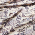 [한국전통문양원단] K마스터피스시리즈 10번째 정선패턴지 (베이지) : 해피 퀼트