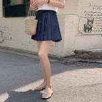 더블플리츠스커트_2color 하객룩/데일리룩/오피스룩/러블리/키작녀... 테니스스커트/키작녀코디/키작녀쇼핑몰/여름코디/여름데일리 : 파인땡큐몰