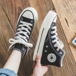 XNFBXZG0042 여성 키높이 캔버스화 : 로퍼 샌들 슬립온운동화