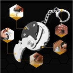 멀티툴 열쇠고리 키홀더 키링 휴대용 미니 공구 드라이버 (CA0527) : 캐빈보이 CABIN BOY