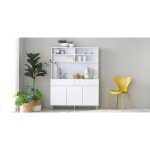 주방가전 밥솥 렌지 그릇 진열 선반 상부장 서랍 수납장 세트 주방수납 : 홈앤퍼니