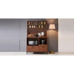 주방용품 그릇 보관 선반형 상부장 밥솥선반 렌지대 세트 원목렌지대 : 홈앤퍼니