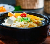 시원한 전통 수제 황태 해장국 즉석 가마솥 황태국 : 산책길 스토어