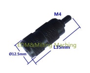 밀링 머신 파인 피드 블랙 플라스틱 핸드 휠 및 3X 리버스 노브 B125 126 BRIDGEPORT 밀 내구성 1 세트 : 에스아이Mall