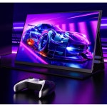 4K 휴대용 터치 게이밍 사무용 모니터 PC 외장 무선 확장 : 메타마인