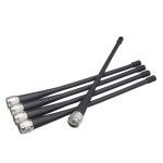 블 R6 R8 GPS 측량용 소프트 채찍 로 TNC 포트 안테나 고주파 측량 기기 4dbi 고이득 410-470MHZ : 리브앤리빙