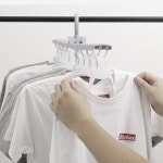 세탁소옷걸이 접이식 다중 옷걸이 논슬립 : 대만족스토어